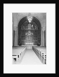 Interior View of the Temple Emanuel by Anonymous
