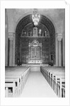 Interior View of the Temple Emanuel by Anonymous