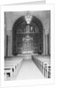 Interior View of the Temple Emanuel by Anonymous
