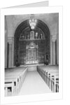 Interior View of the Temple Emanuel by Anonymous