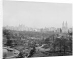 Central Park West Site from Fifth Avenue by Anonymous