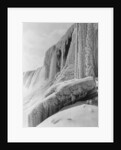 Horseshoe Falls Covered in Ice by Anonymous