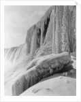 Horseshoe Falls Covered in Ice by Anonymous