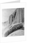 Horseshoe Falls Covered in Ice by Anonymous