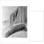 Horseshoe Falls Covered in Ice by Anonymous