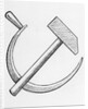 Communist Emblem of the Hammer and Sickle by Anonymous
