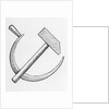 Communist Emblem of the Hammer and Sickle by Anonymous