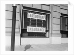 Insurance Company Advertising Earthquake Insurance by Anonymous