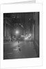 View of Wall Street Offices Working at Night by Anonymous