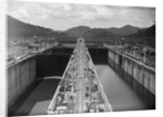 Emergency Dams Closing Behind Locks by Anonymous