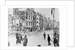 View of Destroyed Buildings in Dublin by Anonymous
