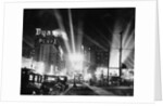 Hollywood Boulevard at Night by Anonymous