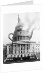 Capitol Building as Teapot by Anonymous