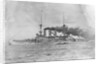 German Battleship Being Sunk by Anonymous