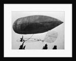 First Woman to Fly on Airship by Anonymous