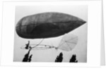 First Woman to Fly on Airship by Anonymous