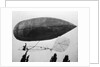 First Woman to Fly on Airship by Anonymous