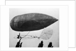 First Woman to Fly on Airship by Anonymous