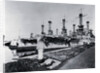 Ships Docked at Navy Yard by Anonymous