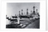 Ships Docked at Navy Yard by Anonymous