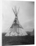 Decorated Crow Tepee by Anonymous