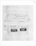 Mailing Package for Diphtheria Serum by Anonymous