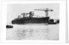 View of French Liner Normandie Being Constructed by Anonymous
