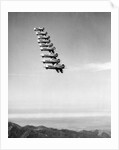 Airplanes Flying in Order by Anonymous