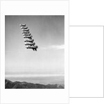 Airplanes Flying in Order by Anonymous