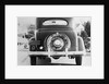 Rear View of Car With Huey P. Long Advertisement by Anonymous