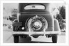Rear View of Car With Huey P. Long Advertisement by Anonymous