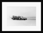 View of Racecar in Motion by Anonymous
