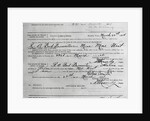 Mae West Marriage License by Anonymous