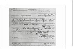 Mae West Marriage License by Anonymous
