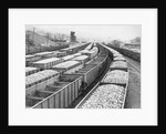 Train Cars Holding Coal Supplies by Anonymous