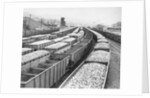 Train Cars Holding Coal Supplies by Anonymous