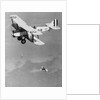 Man Jumping from Airplane by Anonymous