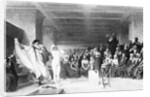 Illustration Depicting Phyrne in Greek Courtroom by Anonymous