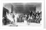 Illustration Depicting Phyrne in Greek Courtroom by Anonymous
