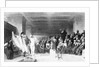 Illustration Depicting Phyrne in Greek Courtroom by Anonymous