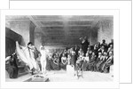 Illustration Depicting Phyrne in Greek Courtroom by Anonymous