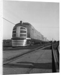 Front View of Passenger Train by Anonymous
