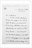 Page One of Letter from Charles Lindbergh by Anonymous