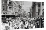 Pedestrians and Motorists on Miami Street by Anonymous
