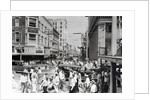 Pedestrians and Motorists on Miami Street by Anonymous