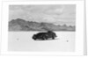 G.E.T. Eyston Breaking Speed Record in Automobile by Anonymous