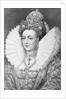 Engraving of Queen Elizabeth I in Royal Dress by Anonymous