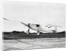 View of Charles Lindberg's Airplane Taking Off by Anonymous