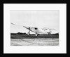 View of Charles Lindberg's Airplane Taking Off by Anonymous