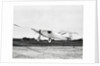 View of Charles Lindberg's Airplane Taking Off by Anonymous